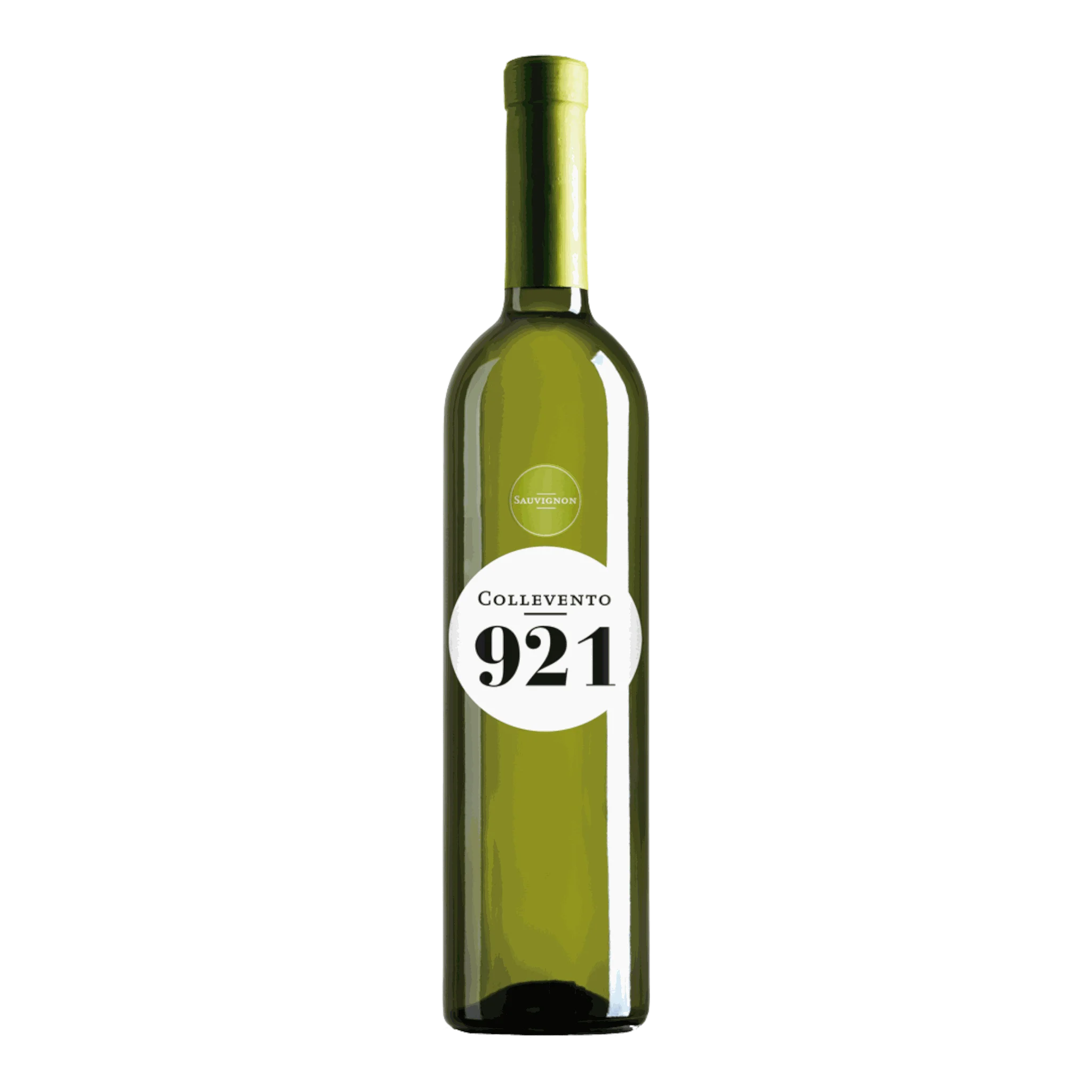 Grüne Weinflasche von Antonutti Sauvignon Collevento ’921’’ 2023, ideal zum Genießen