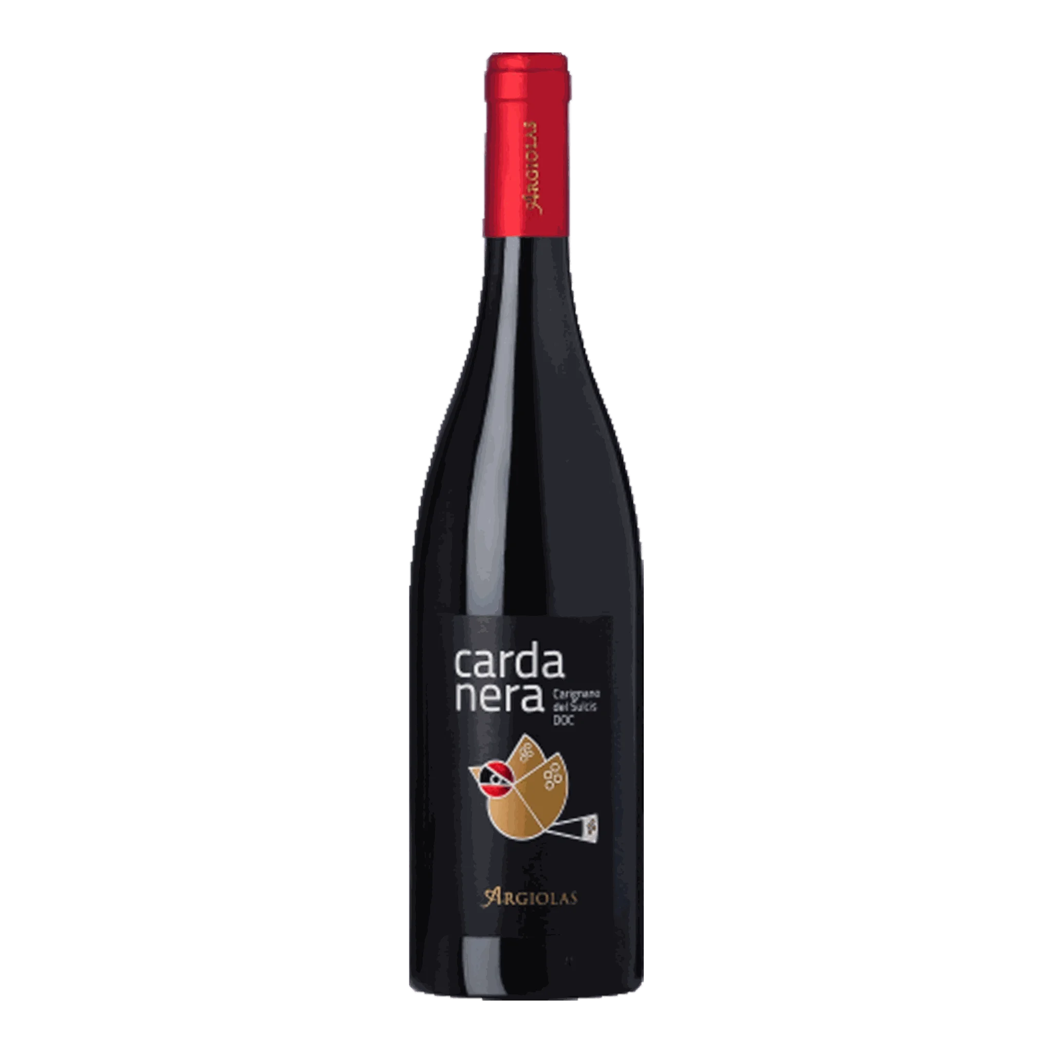 Argiolas Cardanera 2020 Flasche Sardischer Rotwein für genussvolles Trinken