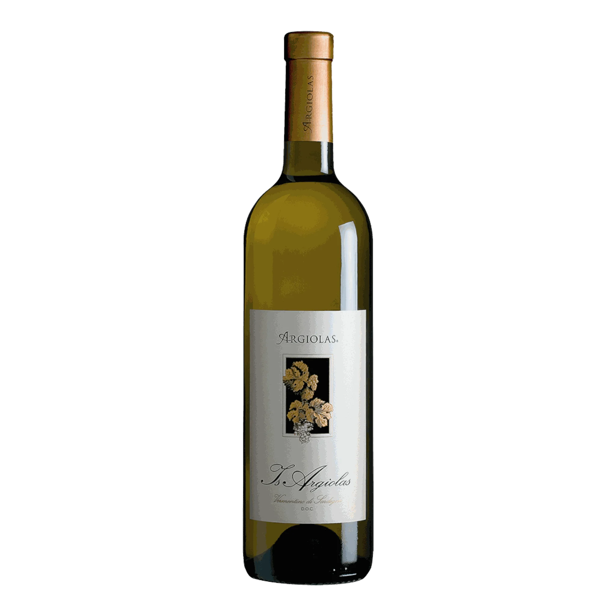 Weißweinflasche von Argiolas Is Argiolas Vermentino di Sardegna 2023