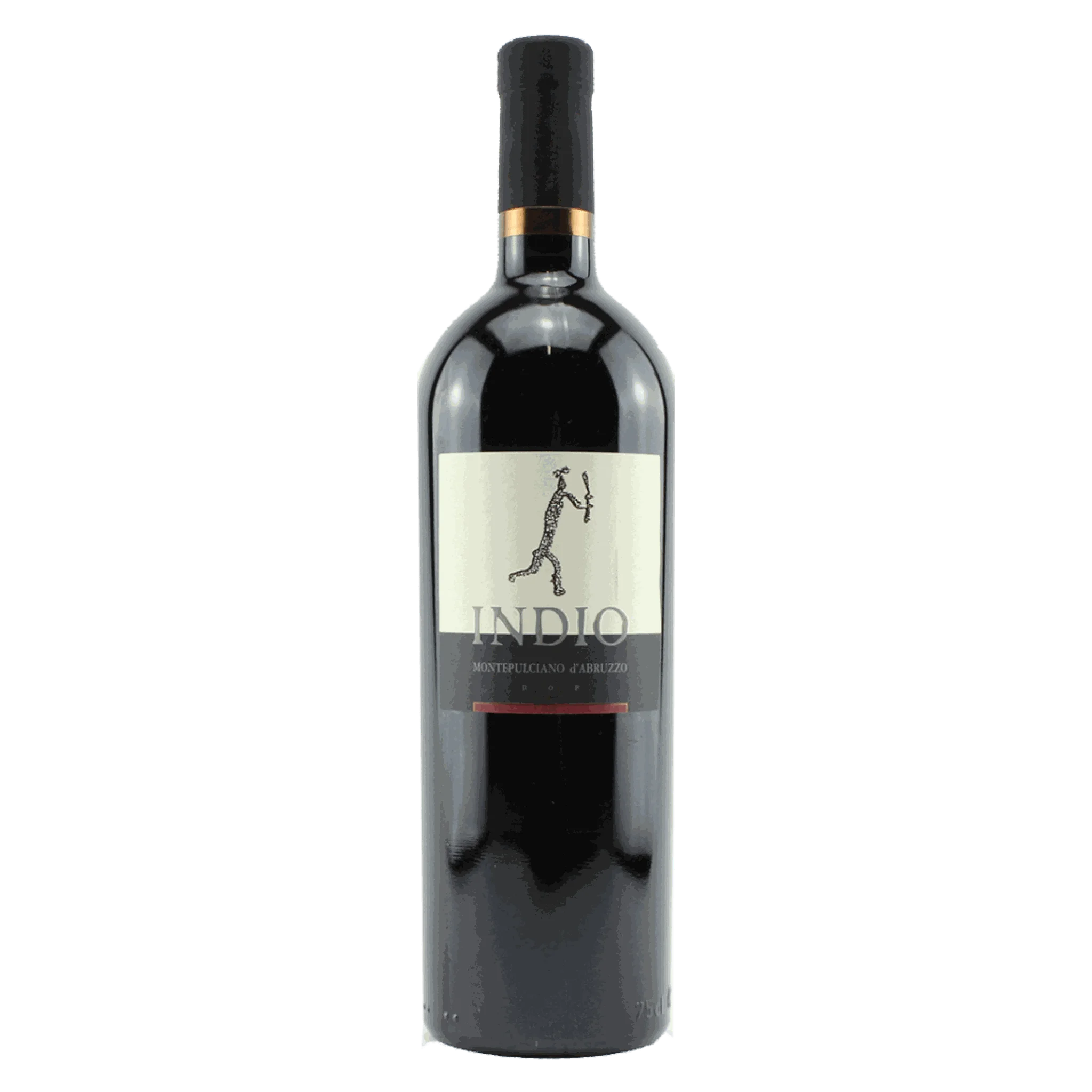 Flasche Bove Indio Montepulciano D’Abruzzo 2019, ein köstlicher Indio Montepulciano