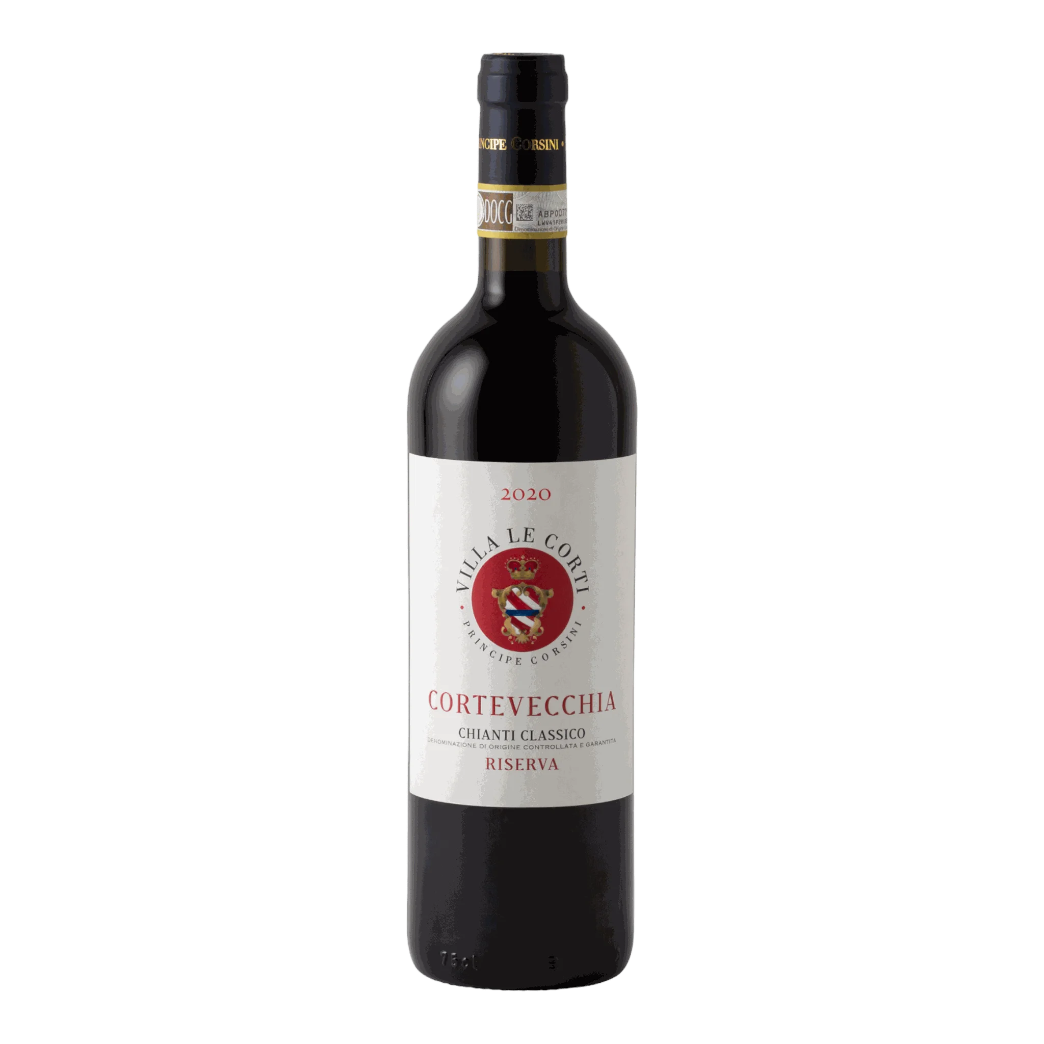 Rotweinflasche von Fattoria Le Corti Chianti Classico Riserva Cortevecchia 2019