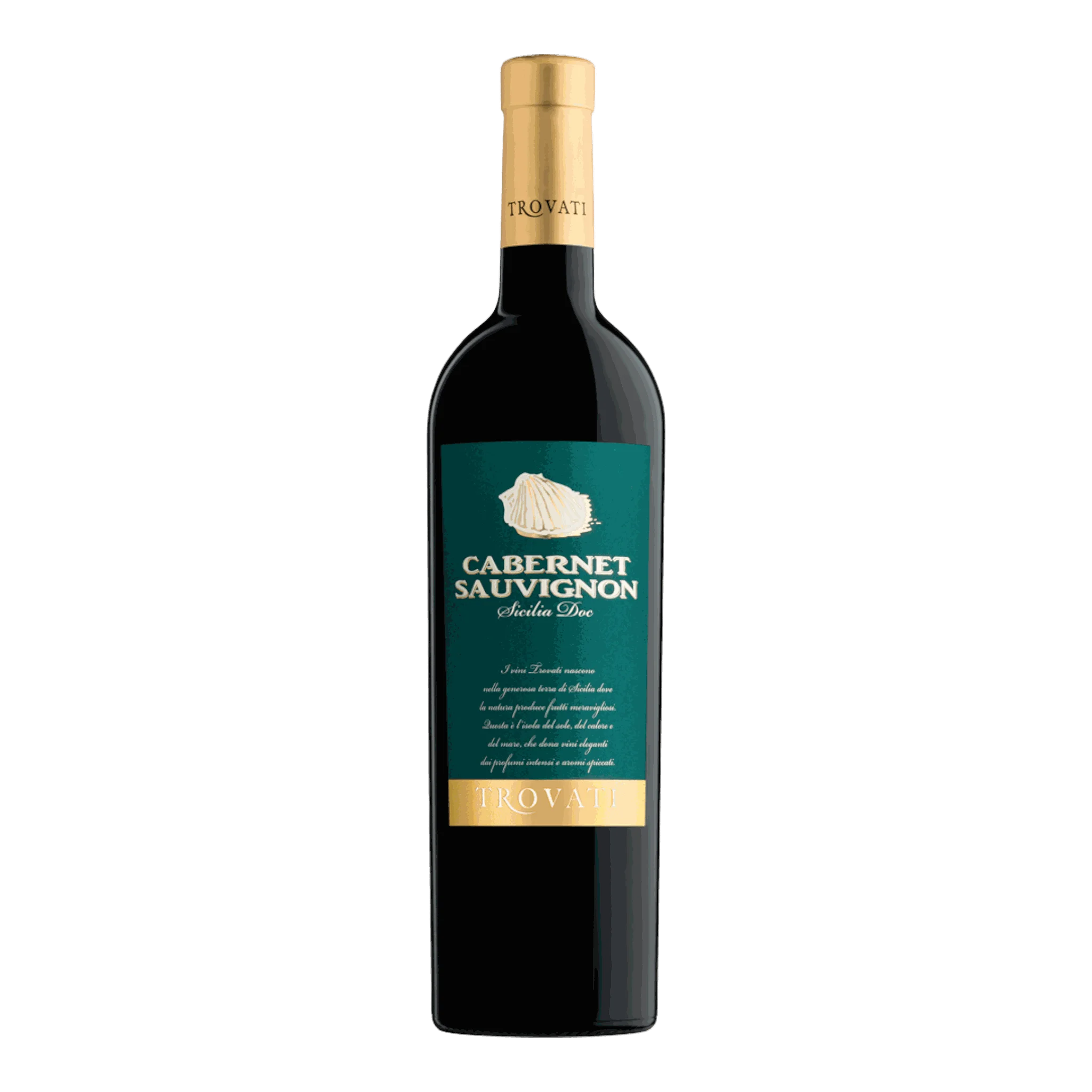 Flasche von Feudo Arancio Cabernet Sauvignon Trovati 2013, perfekt für Weinliebhaber