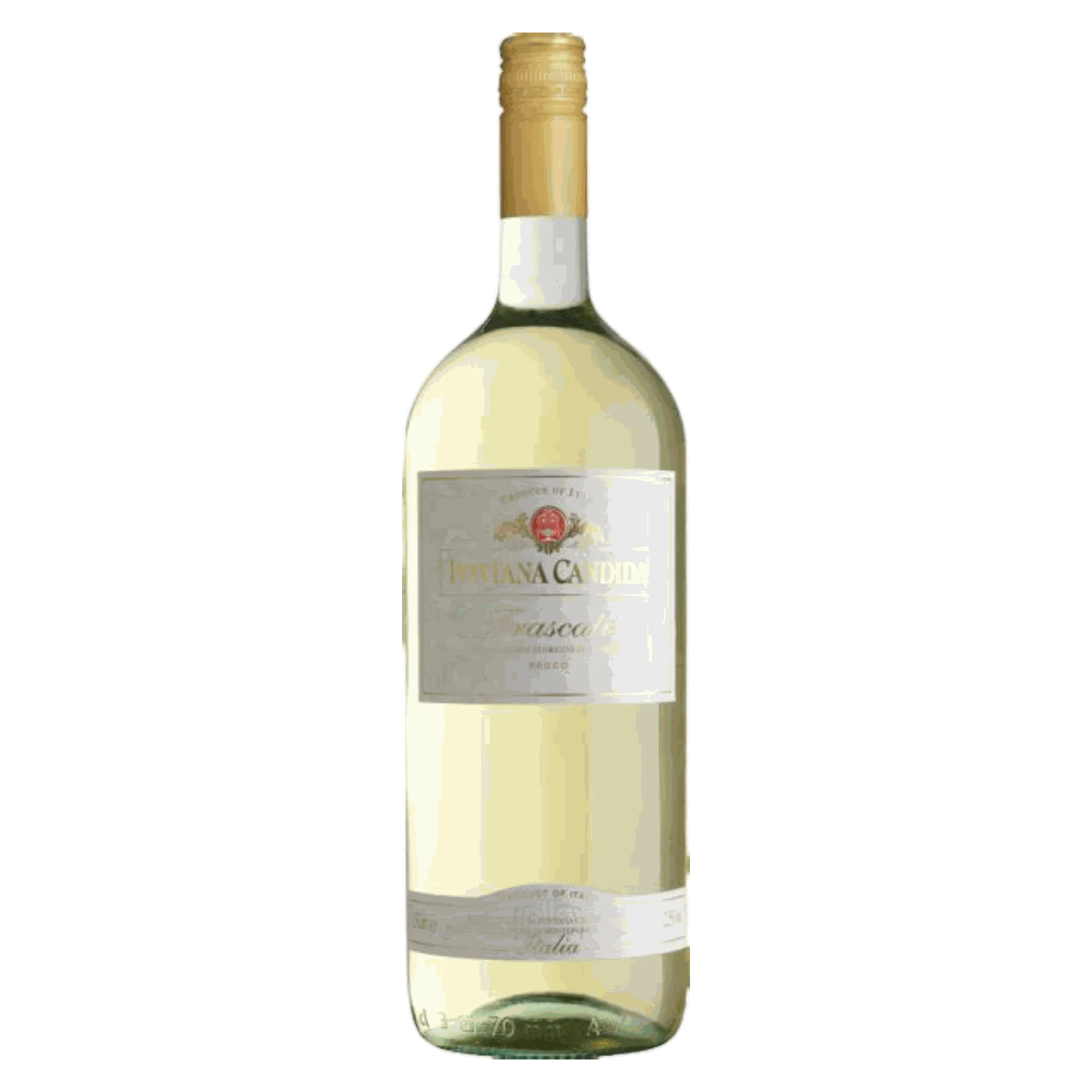 Fontana Candida Frascati Magnum 2020 bottle with light straw-yellow appearance.