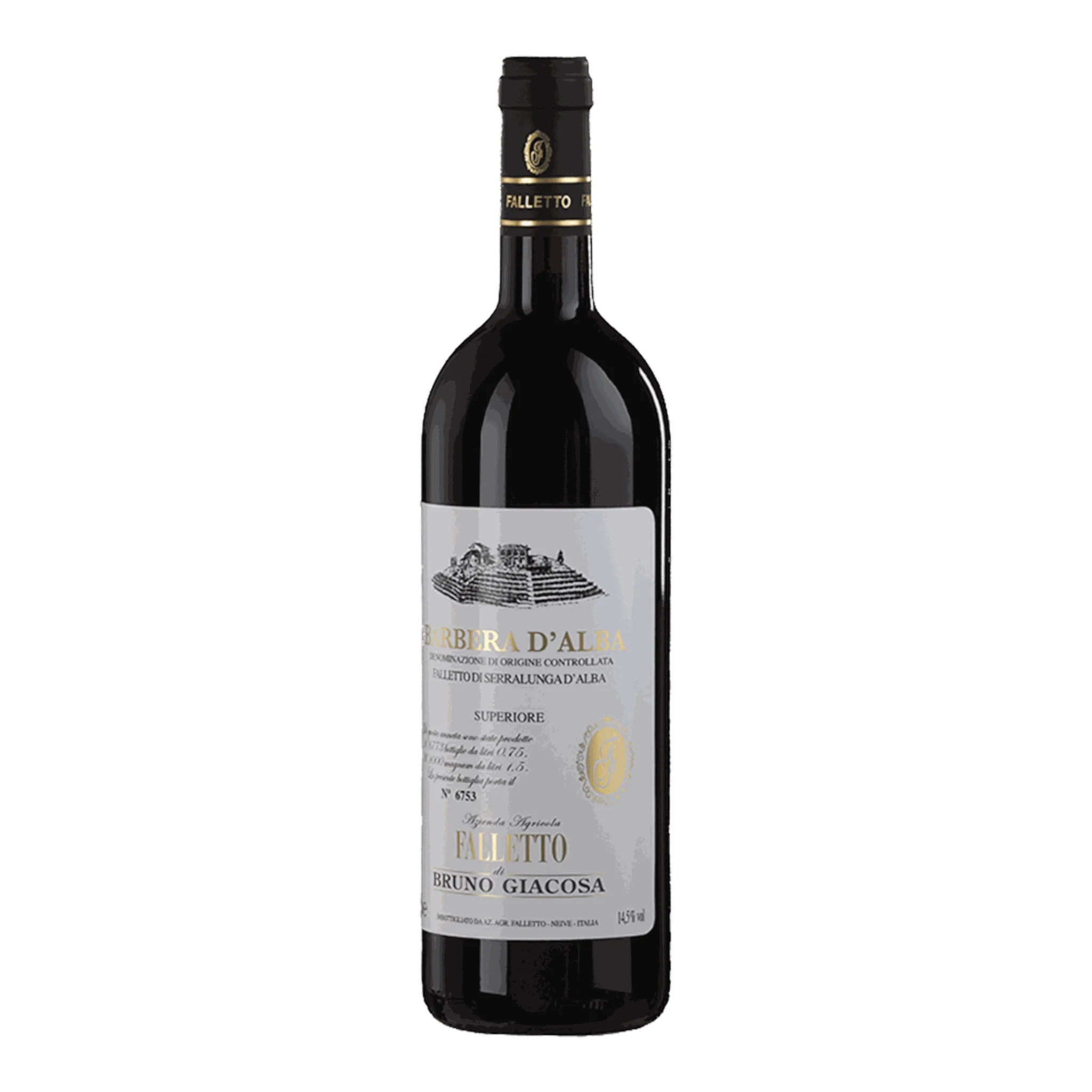 Flasche von Giacosa Bruno Barberadi Serralunga d’Alba 2019 Rotwein