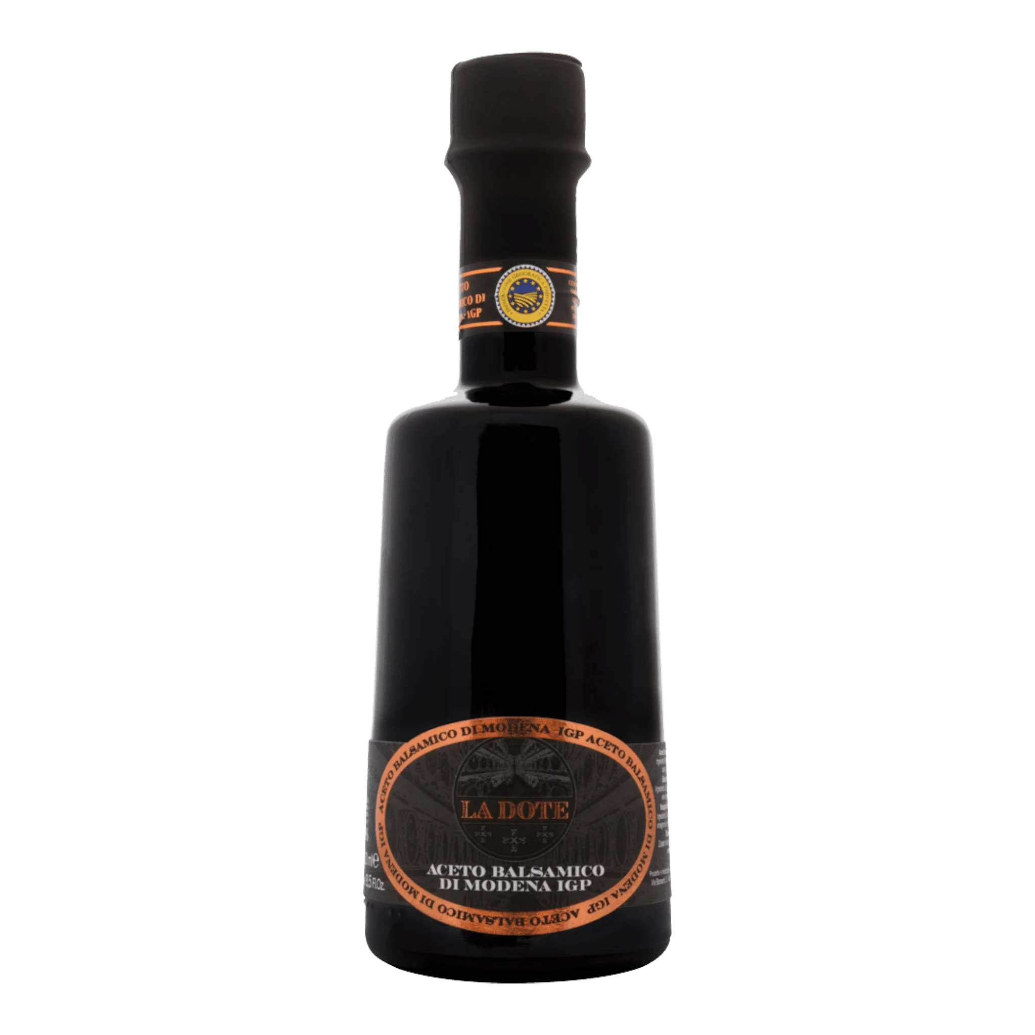 Dunkle Balsamico Di Modena Flasche von Dote Aceto Balsamico in 0,25l Größe