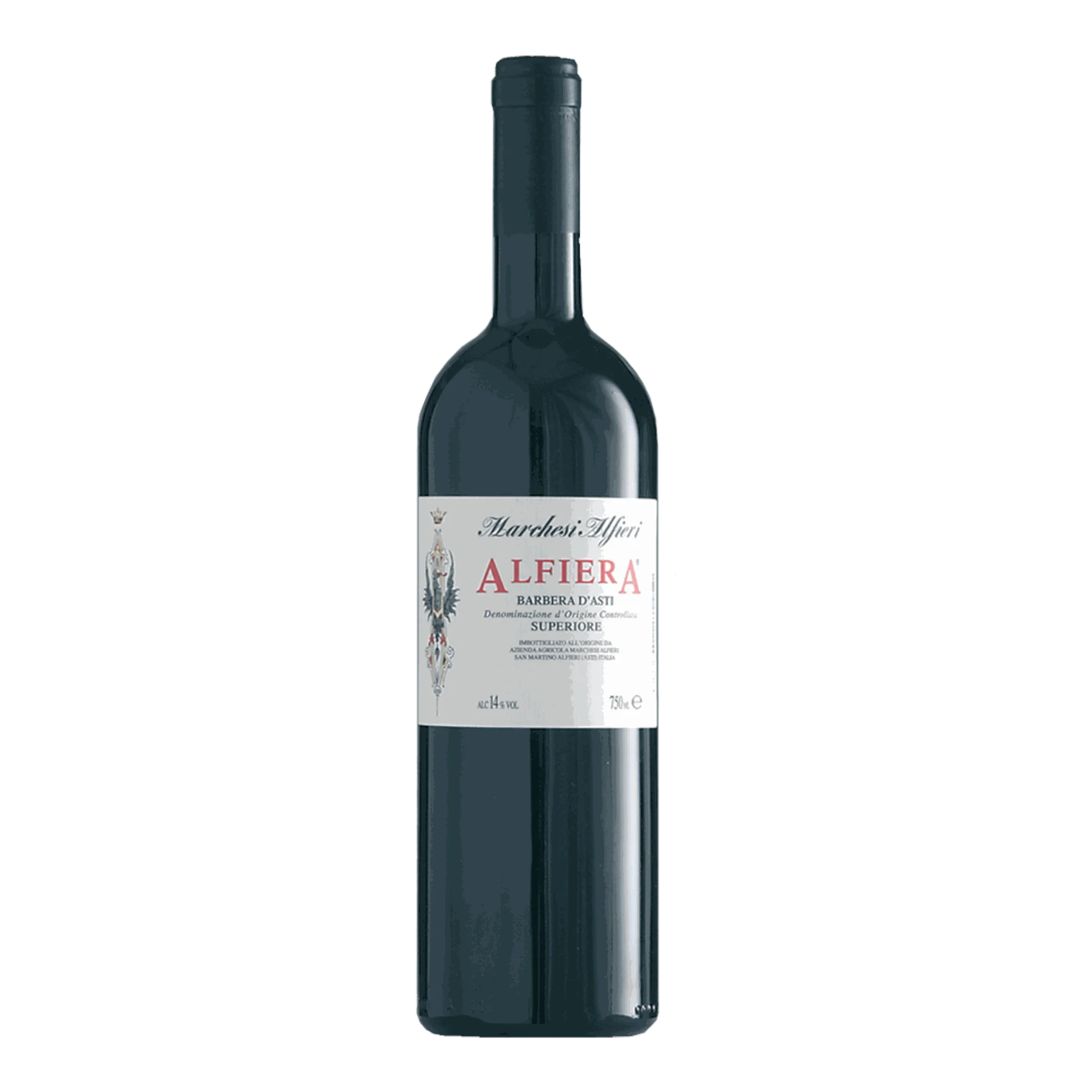 Flasche Red Wine Marchesi Alfieri Barbera D’Asti Superiore Alfiera 2021 im Bild