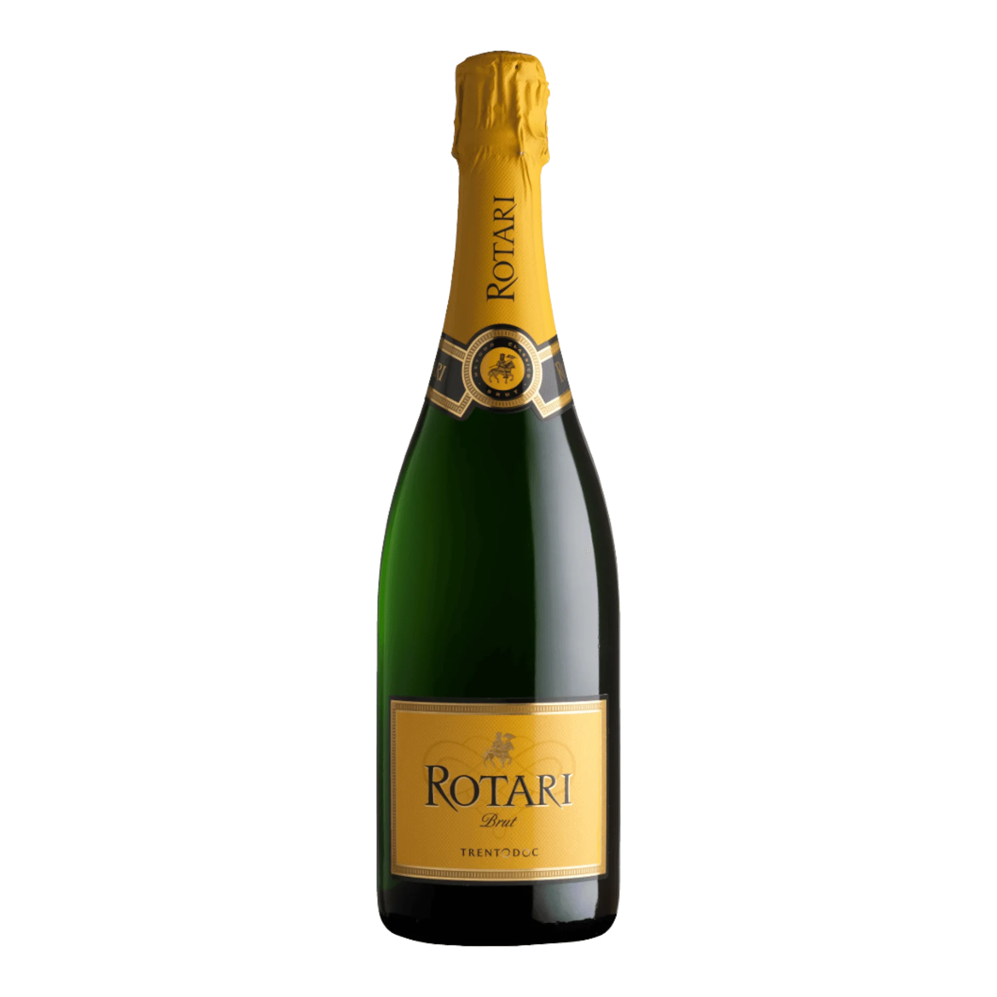 Rotari Sparkling Wine Bottle von Mezzacorona Rotari Brut, eleganter Sekt für jeden Anlass