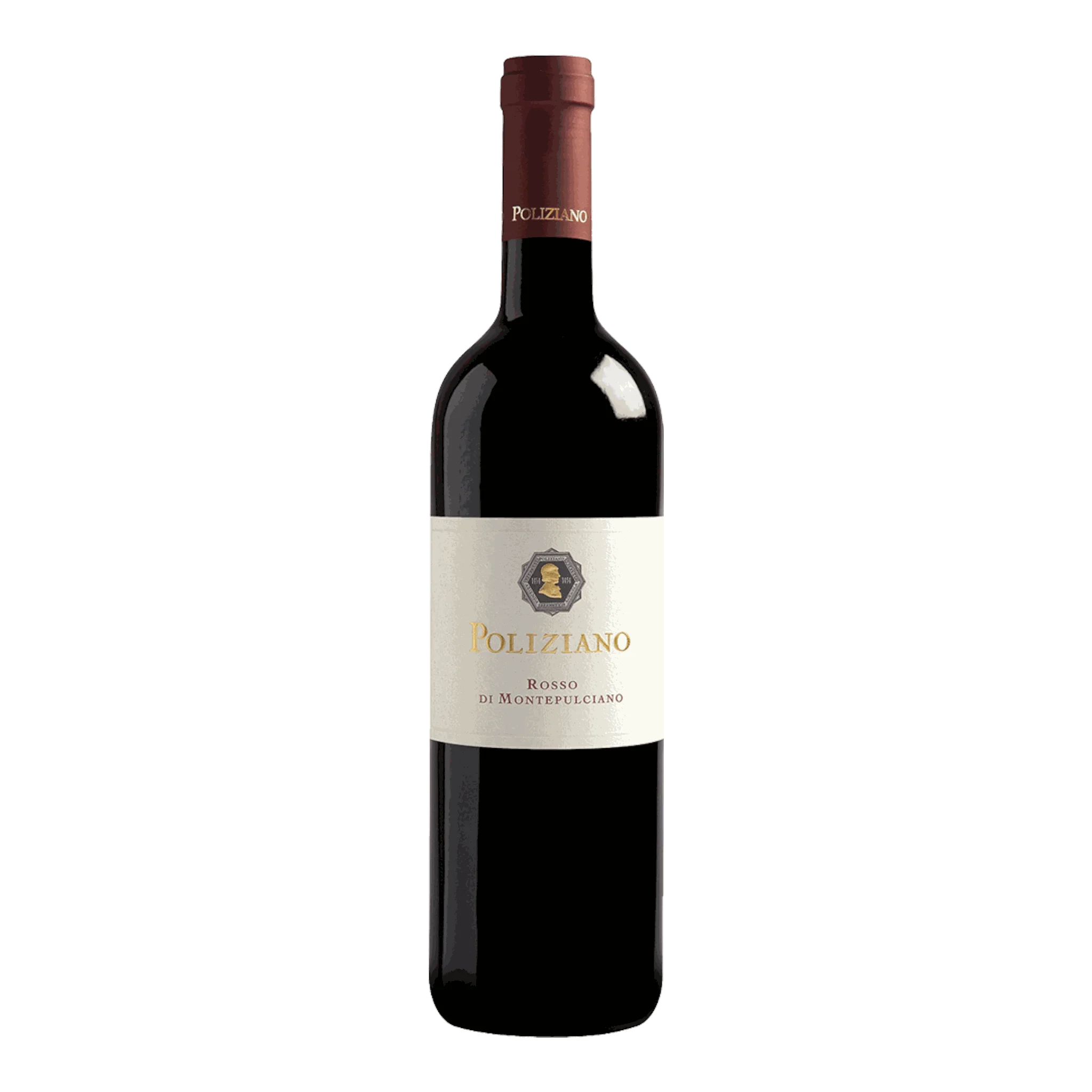 Rotweinflasche Poliziano Rosso Di Montepulciano 2022, perfekt für Weinliebhaber