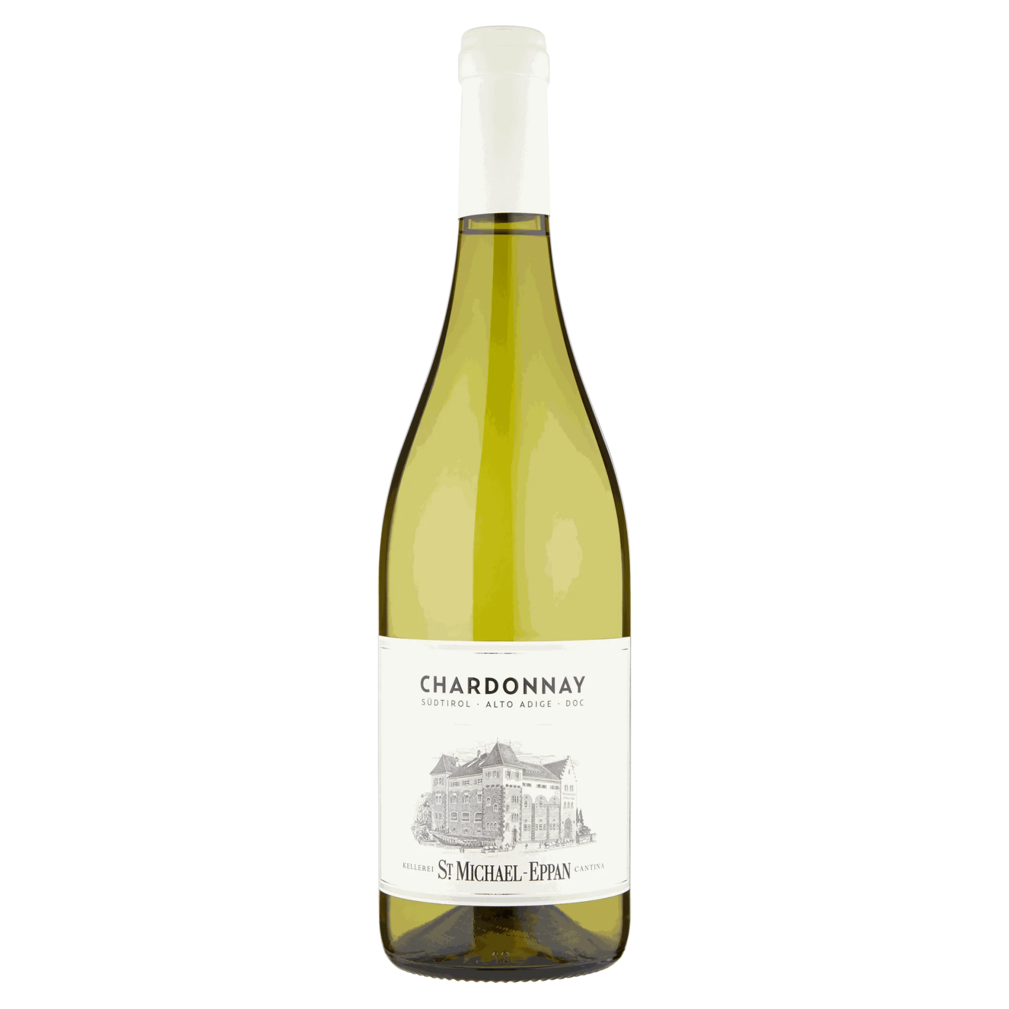 St. Michael Eppan Chardonnay 2023 Flasche mit fruchtigen Aromen und Eleganz