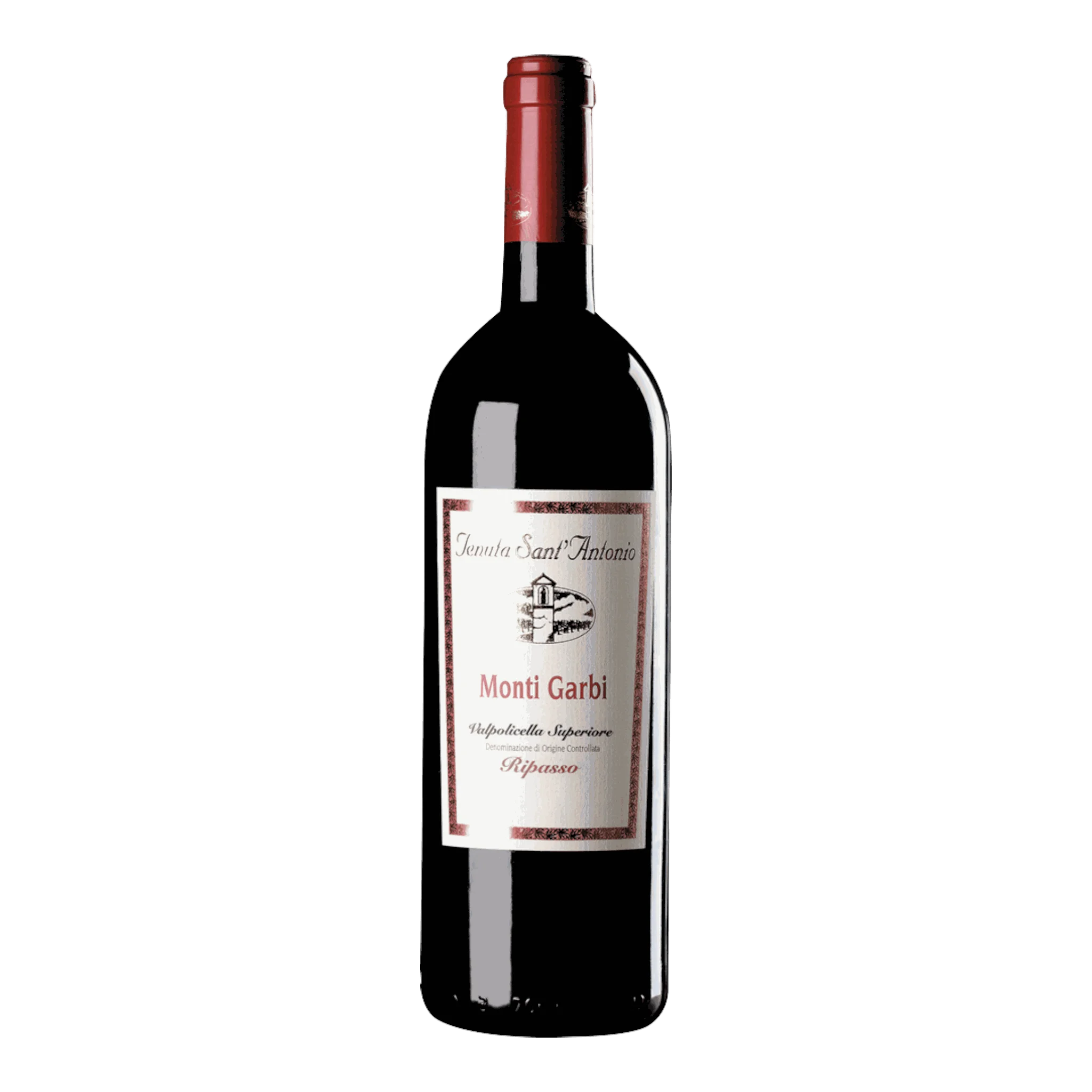 Flasche Rotwein von Tenuta Sant’Antonio Valpolicella Superiore Ripasso Monti Garbi 2020