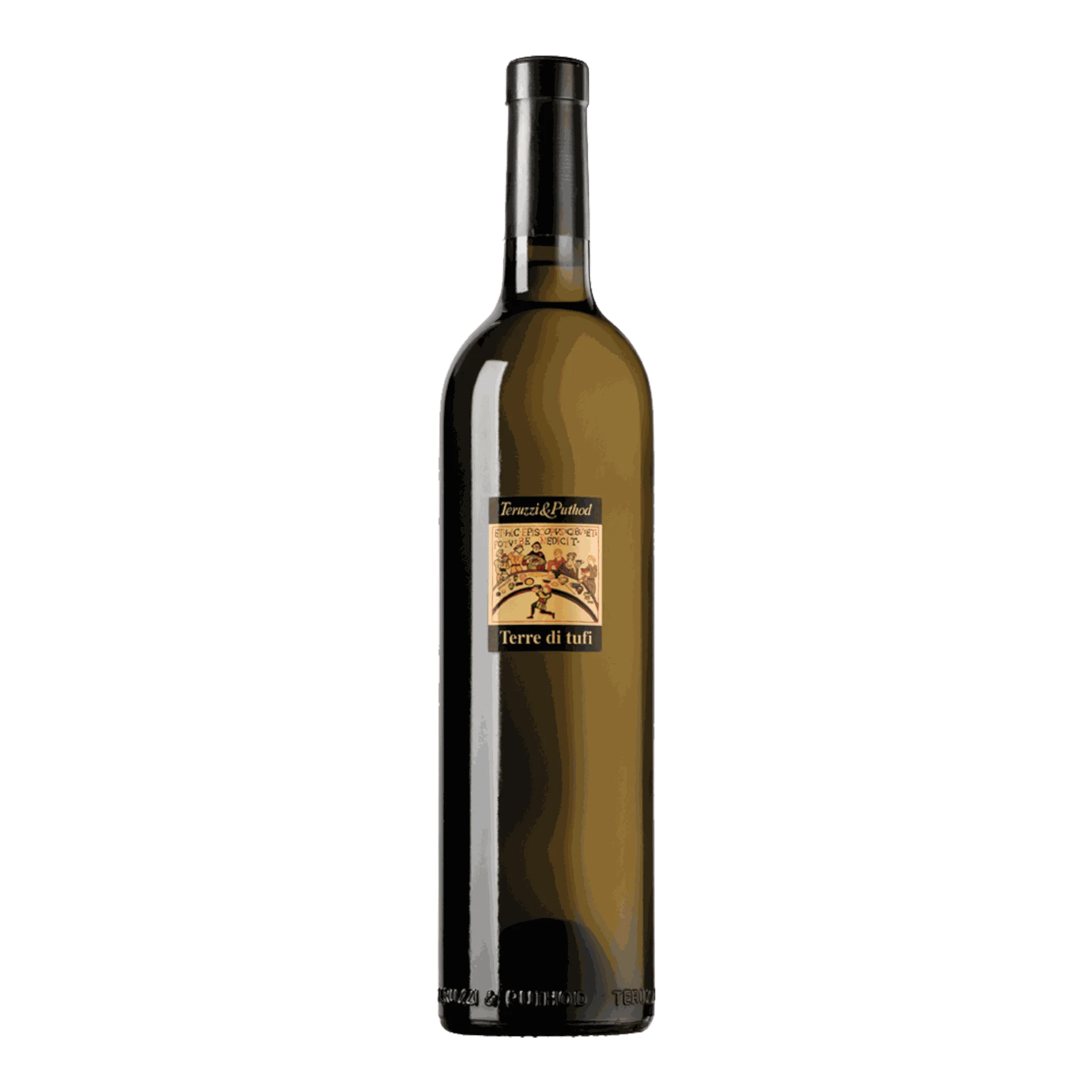 Weinflasche mit Etikett von Teruzzi & Puthod Terre Di Tufi 2015