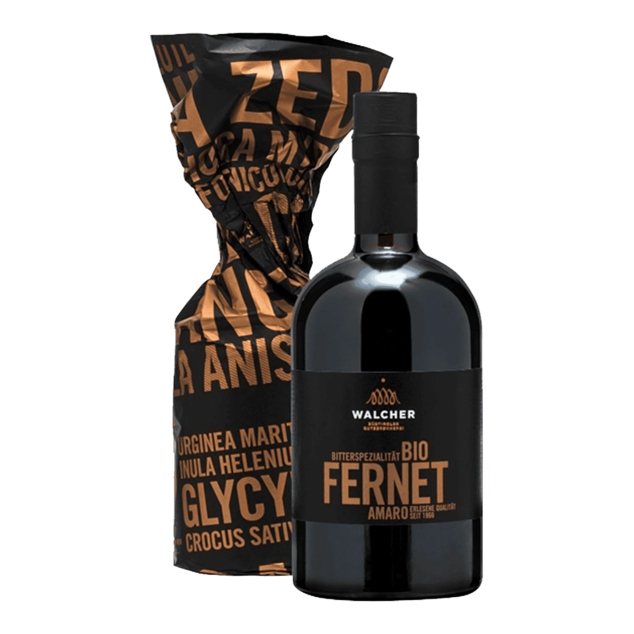 Walcher Bio Fernet Amaro Flasche - Die italienische Bitterspezialität für jeden Anlass