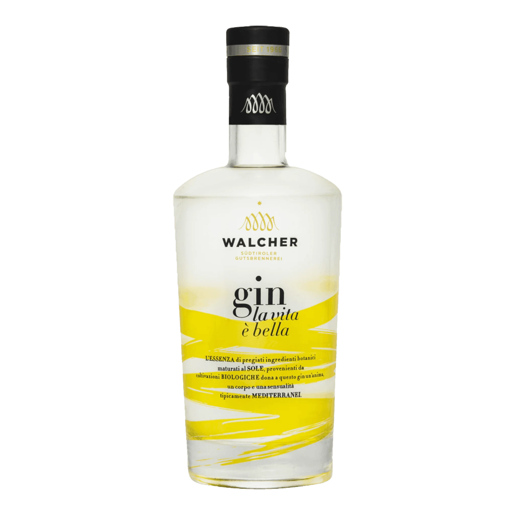 Walcher Gin Flasche aus dem Produkt Gin La Vita E Bella für Genussmomente