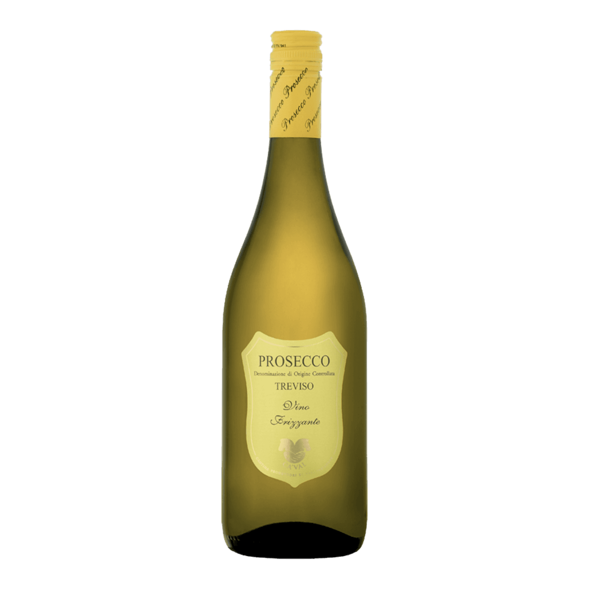 Val D’Oca Prosecco Frizzante Treviso wine bottle with elegant label design.