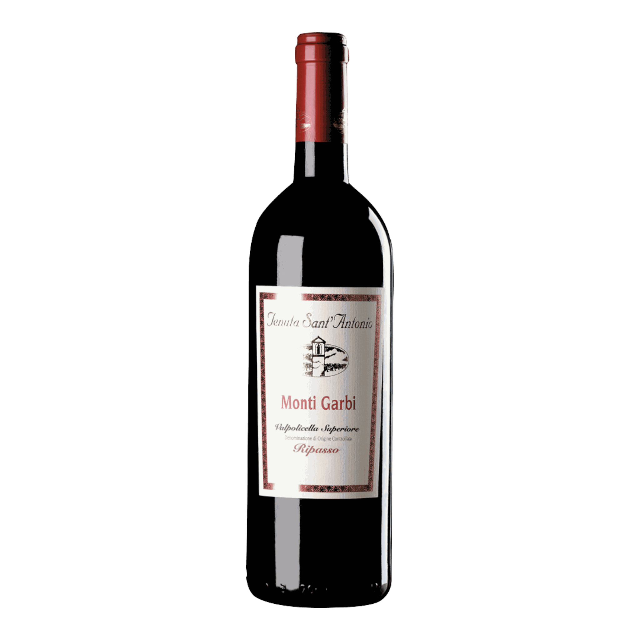 Tenuta Sant'Antonio Valpolicella Superiore Ripasso Monti Garbi 2020 wine bottle.