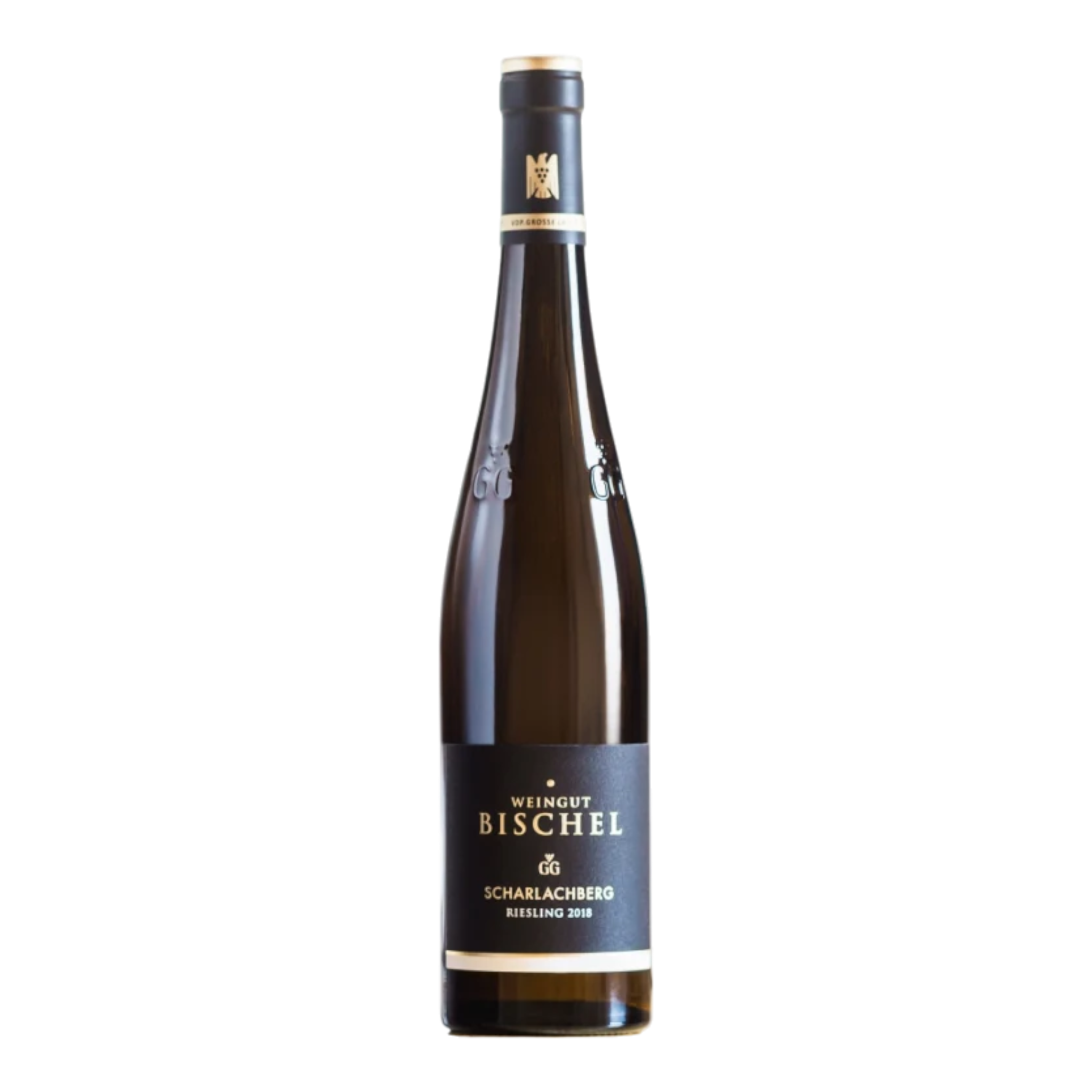 Weingut Bischel Riesling Scharlachberg 2017 bottle, Qualitätswein from Rheinhessen.