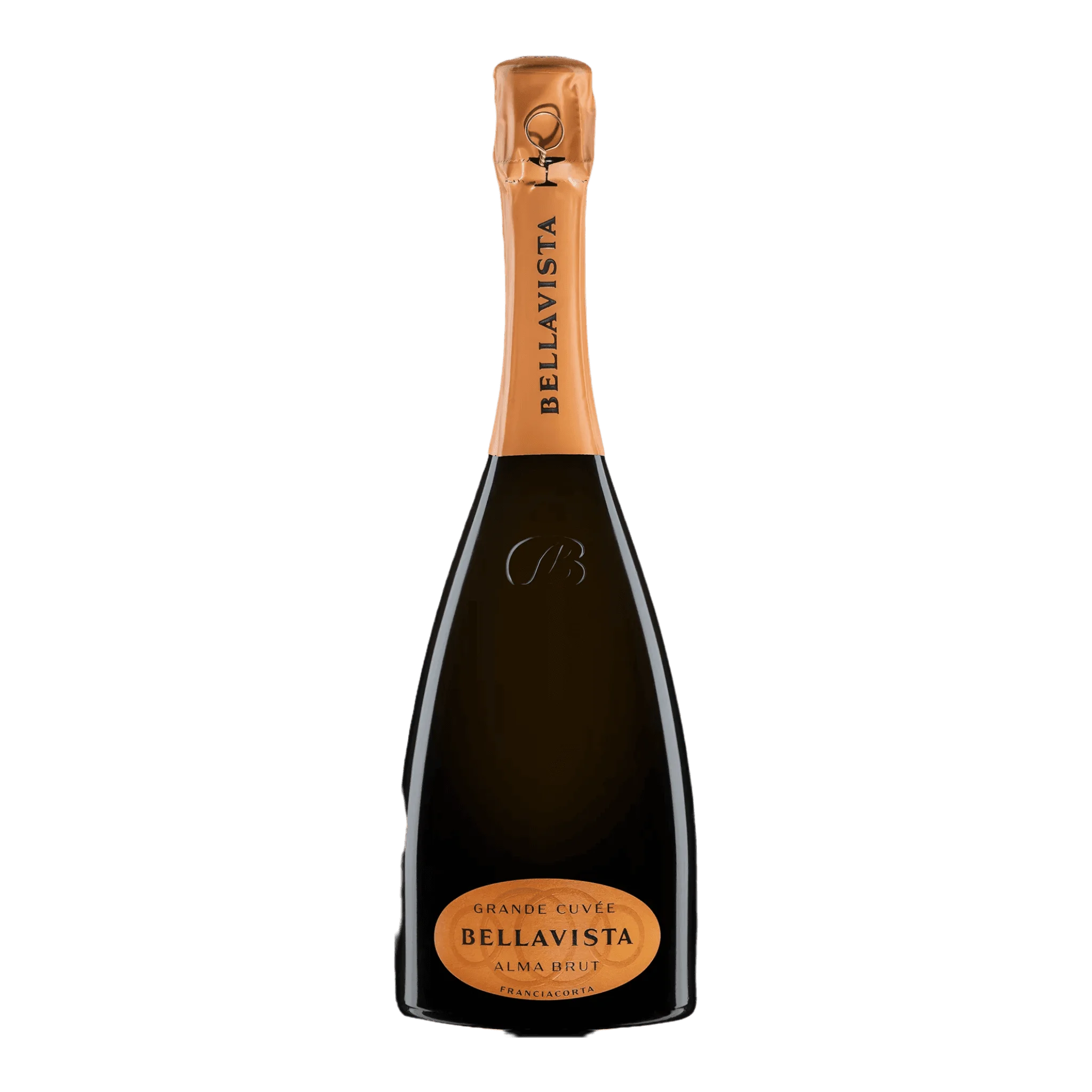 Bellavista Franciacorta Alma Brut Champagne Bottle für die Alma Gran Cuvée 0,375L