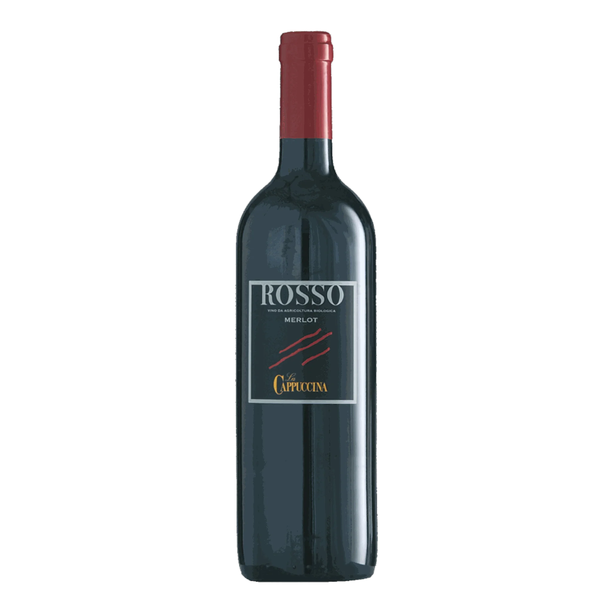 La Cappuccina Merlot 2022 Rotwein aus Italien in eleganter Flasche