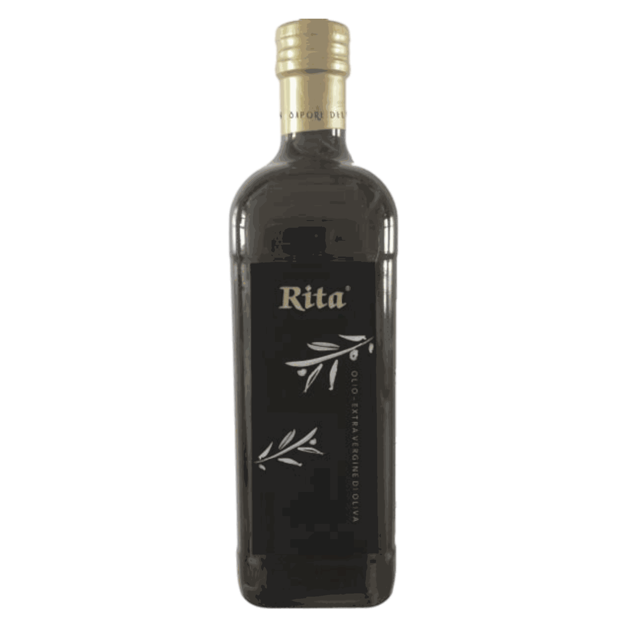 Olio Evo Rita bottle, mild olive oil ideal for salads and fish dishes.