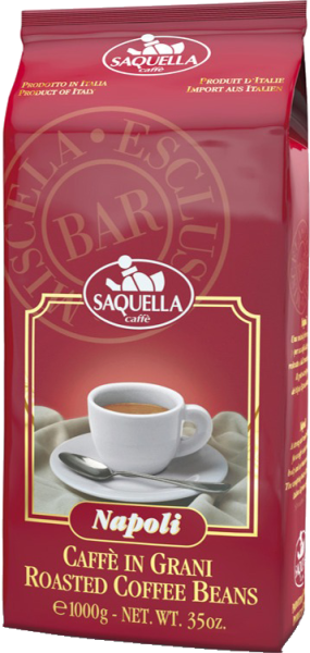SAQUELLA Espresso Napoli 1kg Ganze Bohne
