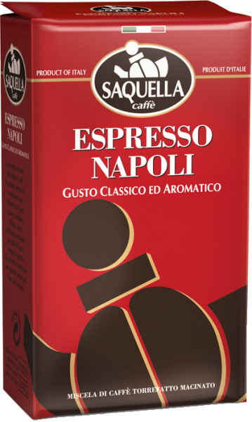 SAQUELLA Espresso Napoli 250g Gemahlen