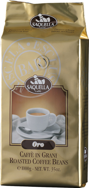 SAQUELLA Espresso Oro Bar Sud 1kg Ganze Bohne